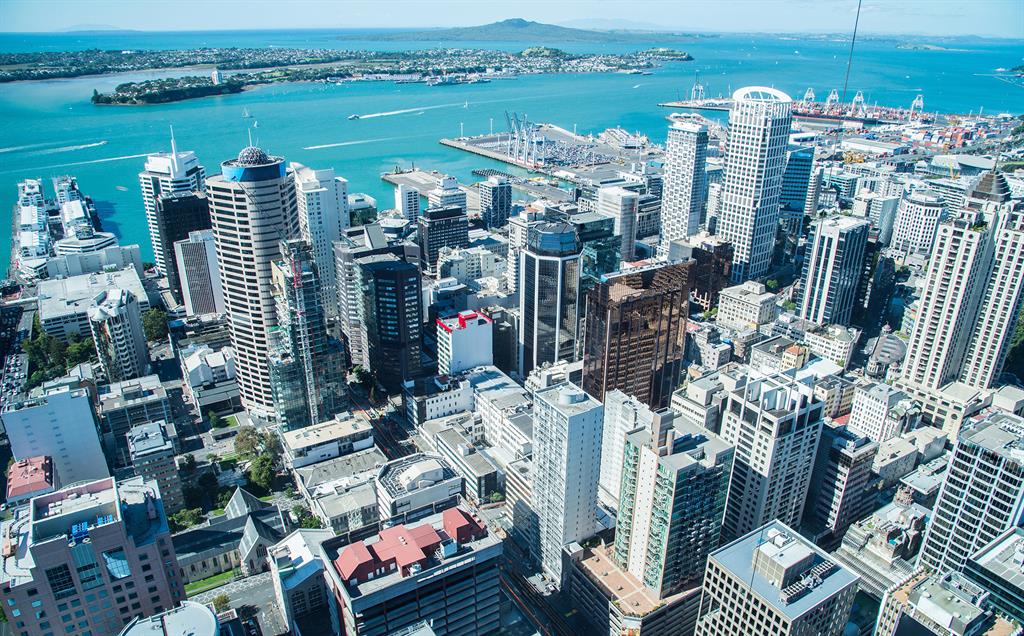 A bird view of the commercial property in Auckland CBD